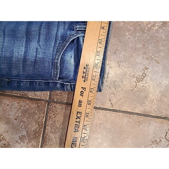 Kancan Jeans Womens Size 28 Skinny Distressed Cropped Jeans Womens Size 28 - Picture 9 of 10